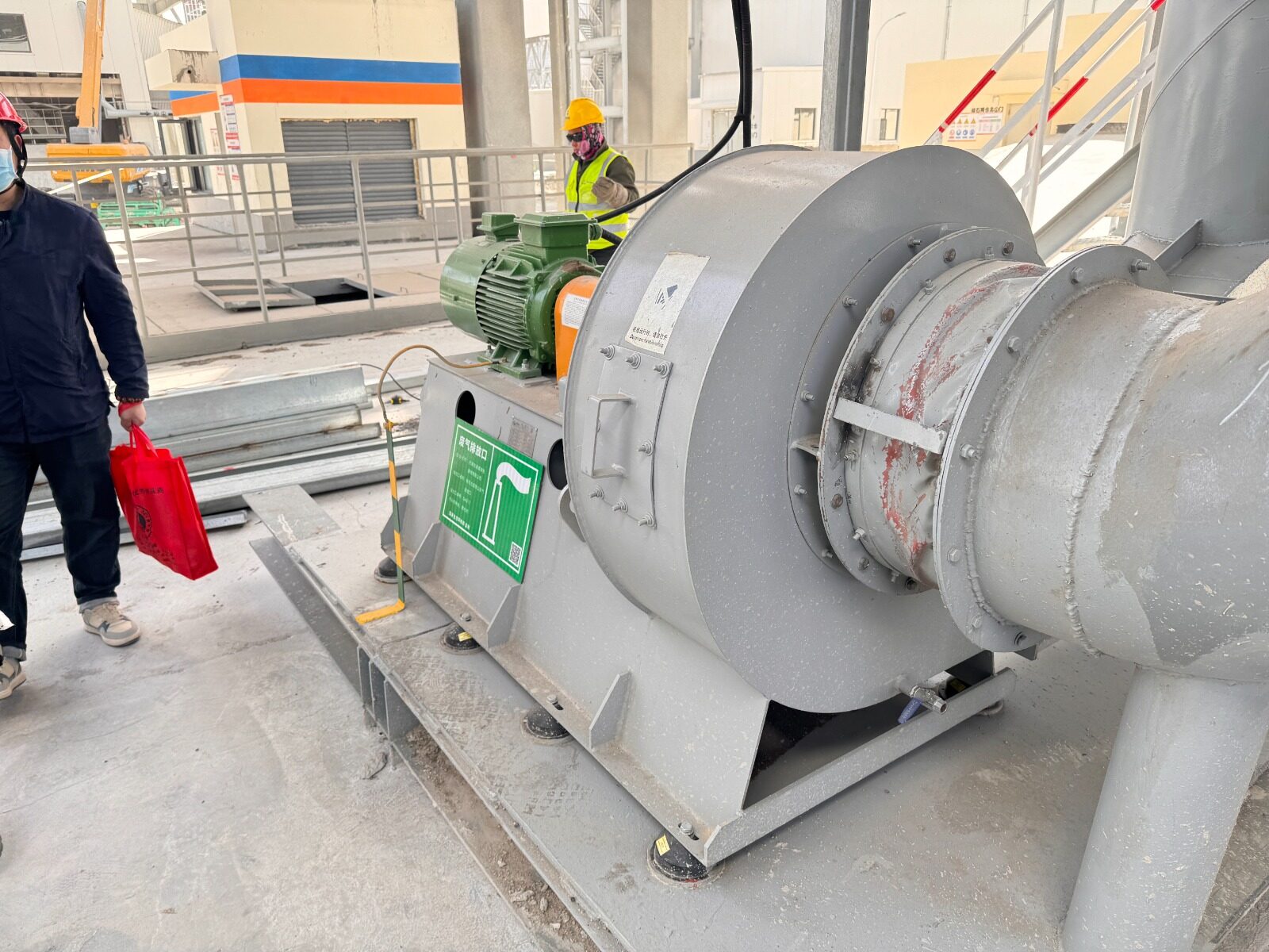 blower with stainsteel foundation